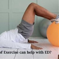 What types of Exercise can help with ED?